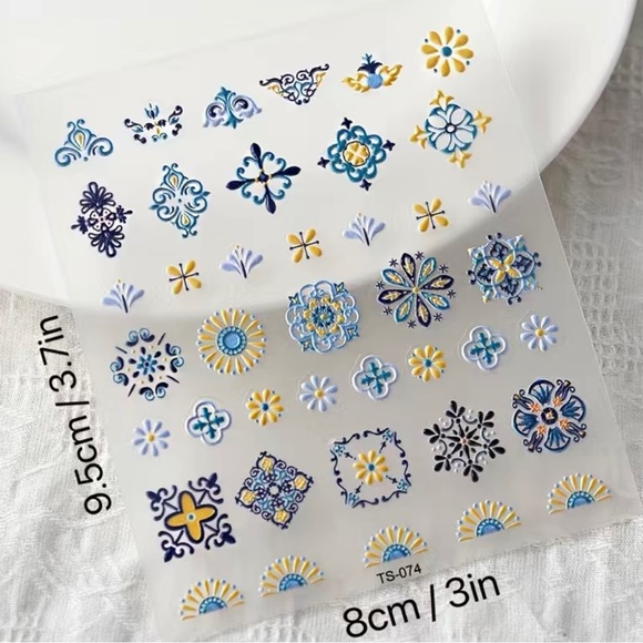 5D Bohemian Style Nail Art Sticker - Picture 4 of 4